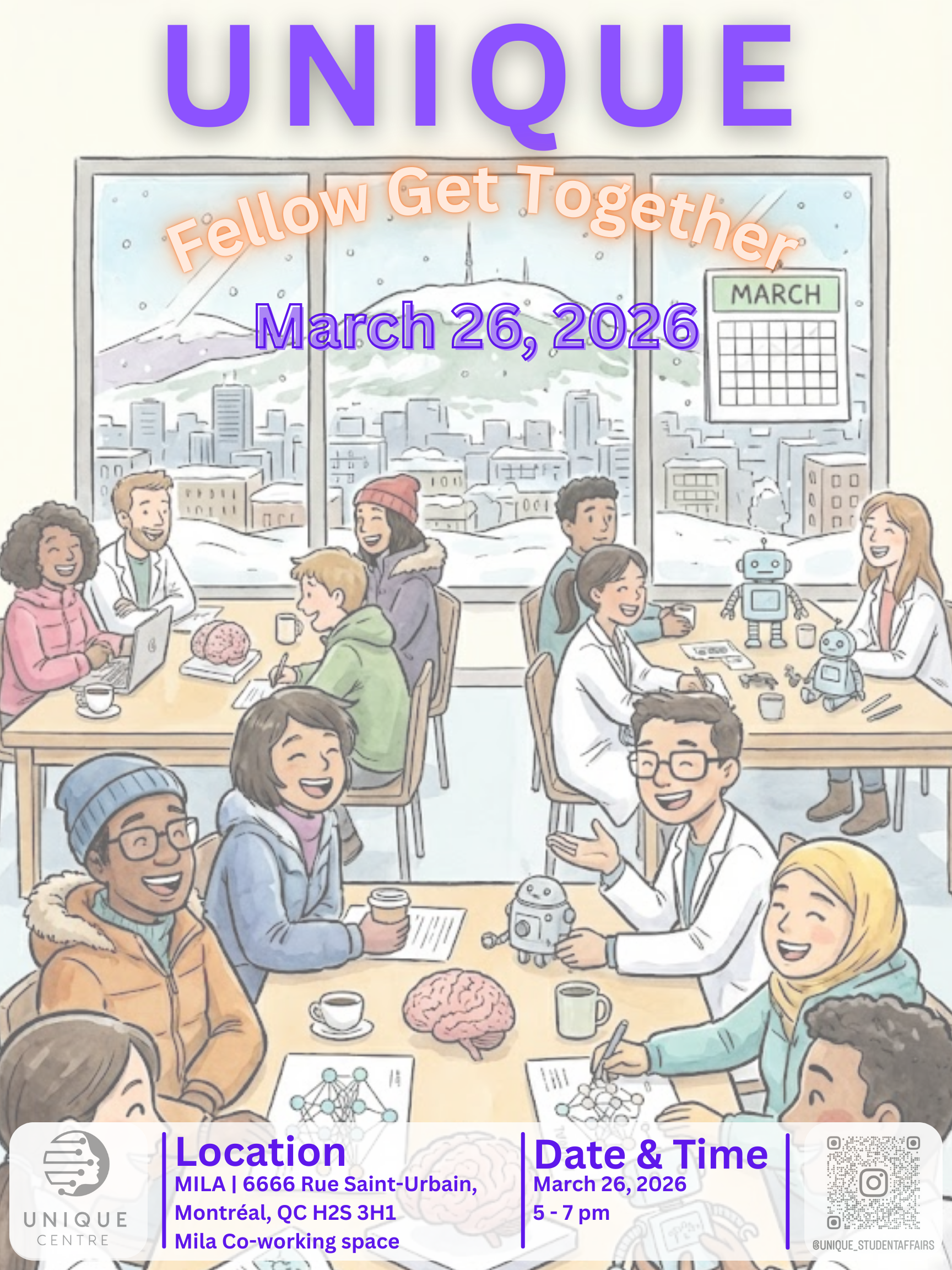 UNIQUE Fellows Get-Together Winter 2026