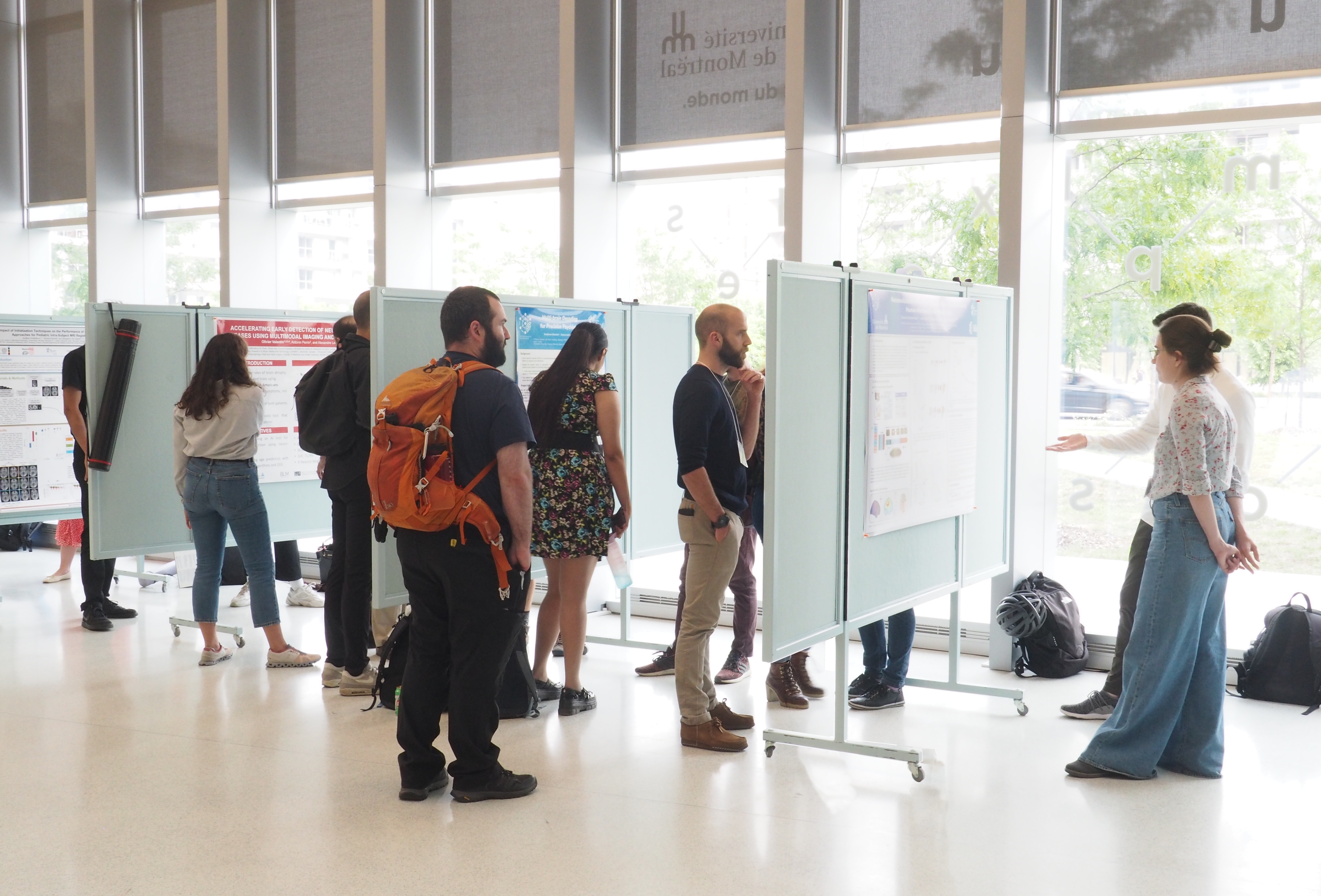 Image taken at the poster session